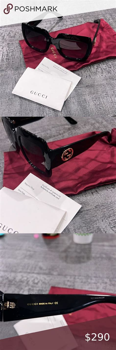 authentic gucci replacement lenses|gucci glasses authenticity check.